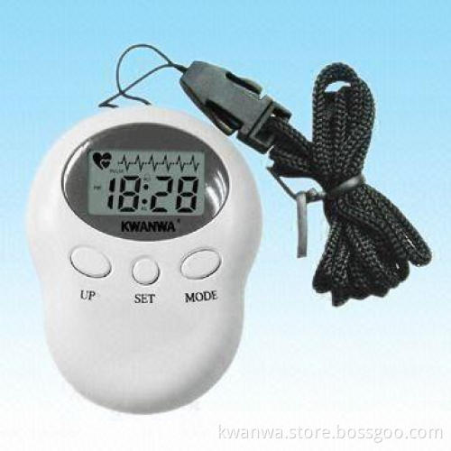 Heart Rate Monitor with Time Display and Alarm Function